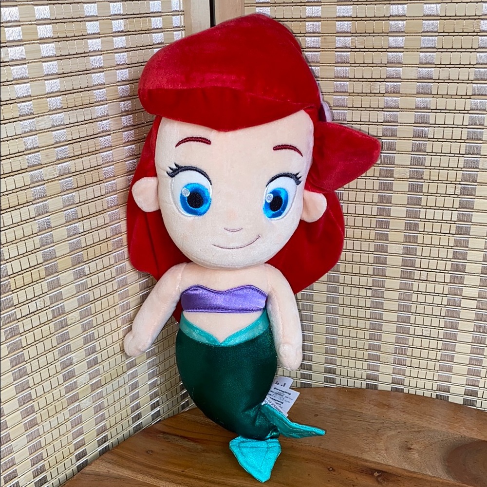 🔶Baby Ariel The Little Mermaid Plush Doll 13” Disney Store